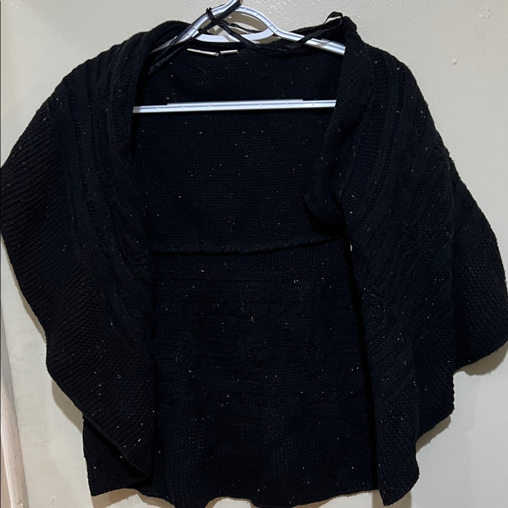 Cato Black Women's Sweater Shrug